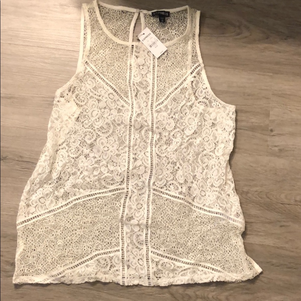 NWT White blouse